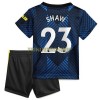 Original Trikotsatz Manchester United Luke Shaw 23 Ausweichtrikot 2021-22 Für Kinder